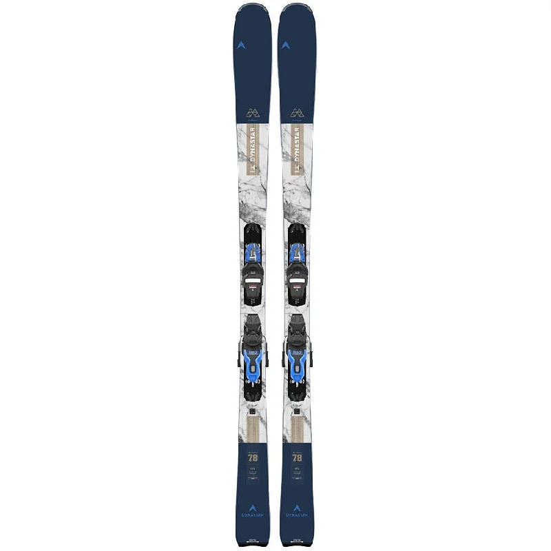 Lightweight ski poles for kids-Dynastar E-Cross 78 (XP10 System Binding) Skis Womens 2025