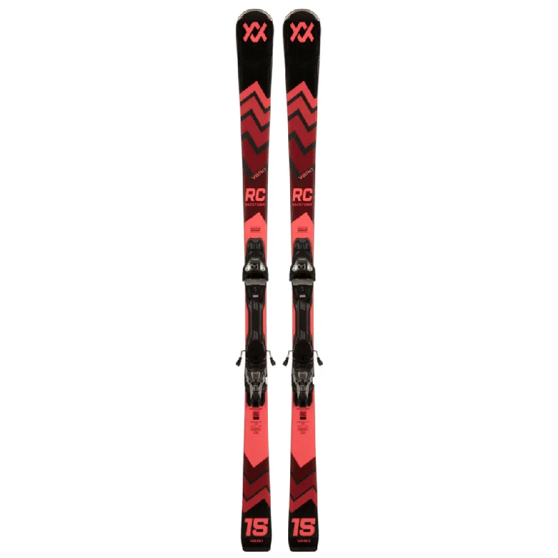 Designer freeride ski boots-Volkl Racetiger RC (Vmotion 12 GW System Binding) Skis Mens 2025