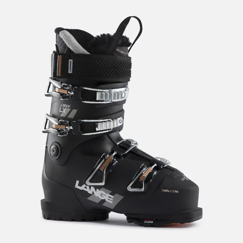 Compact ski bindings for beginners-Lange Lx 85 Womens Ski Boot