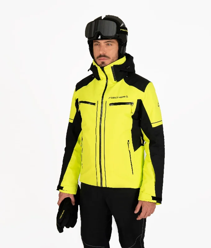 Premium ski bindings for safety-RC4 Insulated Ski Jacket Men YELLOW