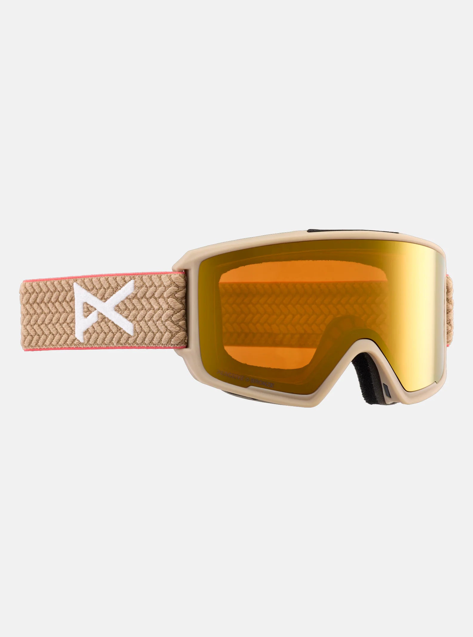 High-speed alpine ski poles-Anon M3 Goggles & MFI Face Mask & Low Bridge Spare Lens Summit Taupe / Perceive Sunny Bronze Lens