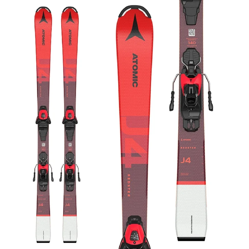 Designer freestyle skis for jumps-Atomic Redster J4 Skis With L6 Bindings