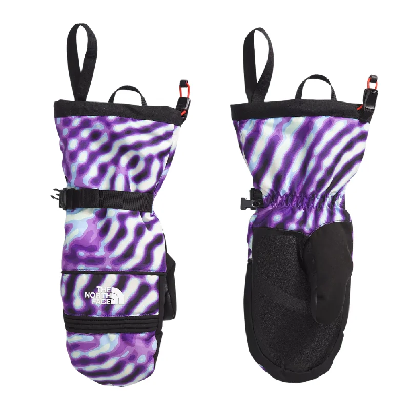 Premium powder ski boots-The North Face Women's Montana Ski Mitt Peak Purple The Lift Print