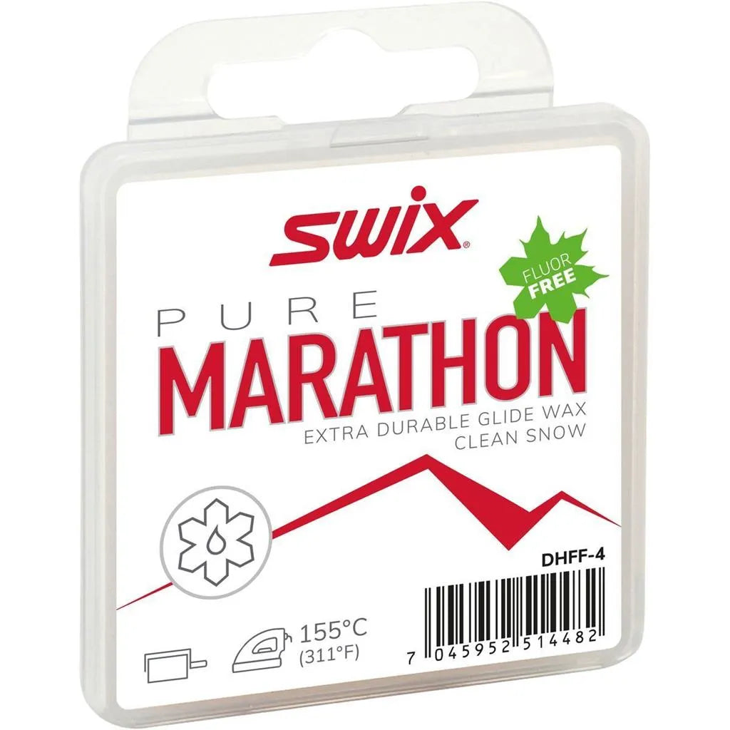 Lightweight freeride ski bindings-Swix Marathon White Glide Wax