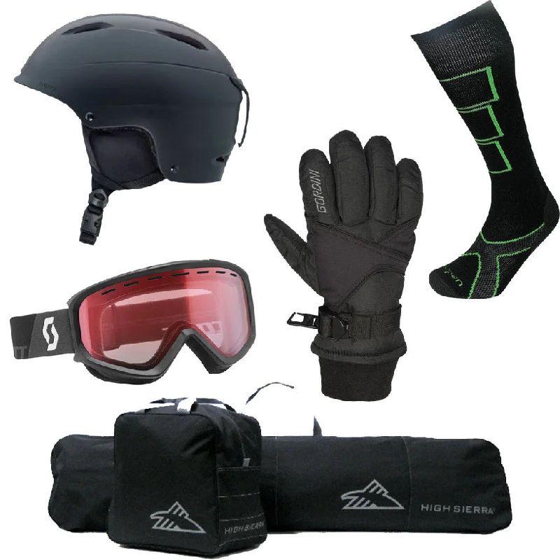 Customizable freeride ski helmets-Ski Club Accessory Package Snowboard