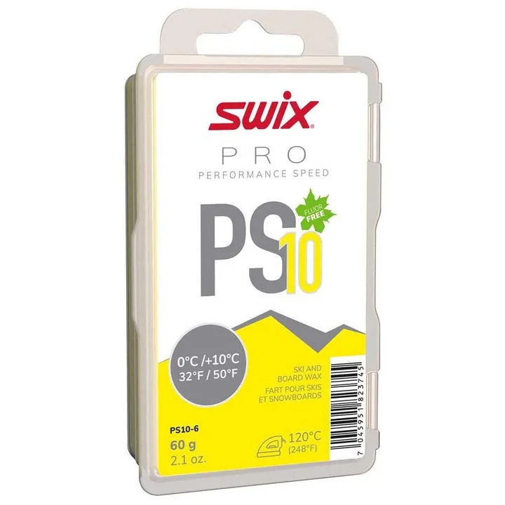 Lightweight ski helmets for pros-Swix Pro Performance Speed PS10 Yellow 0C to +10C Wax