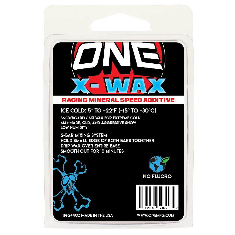 Affordable freeride ski helmets-X-Wax Ice Cold Snowboard / Ski Wax 114g