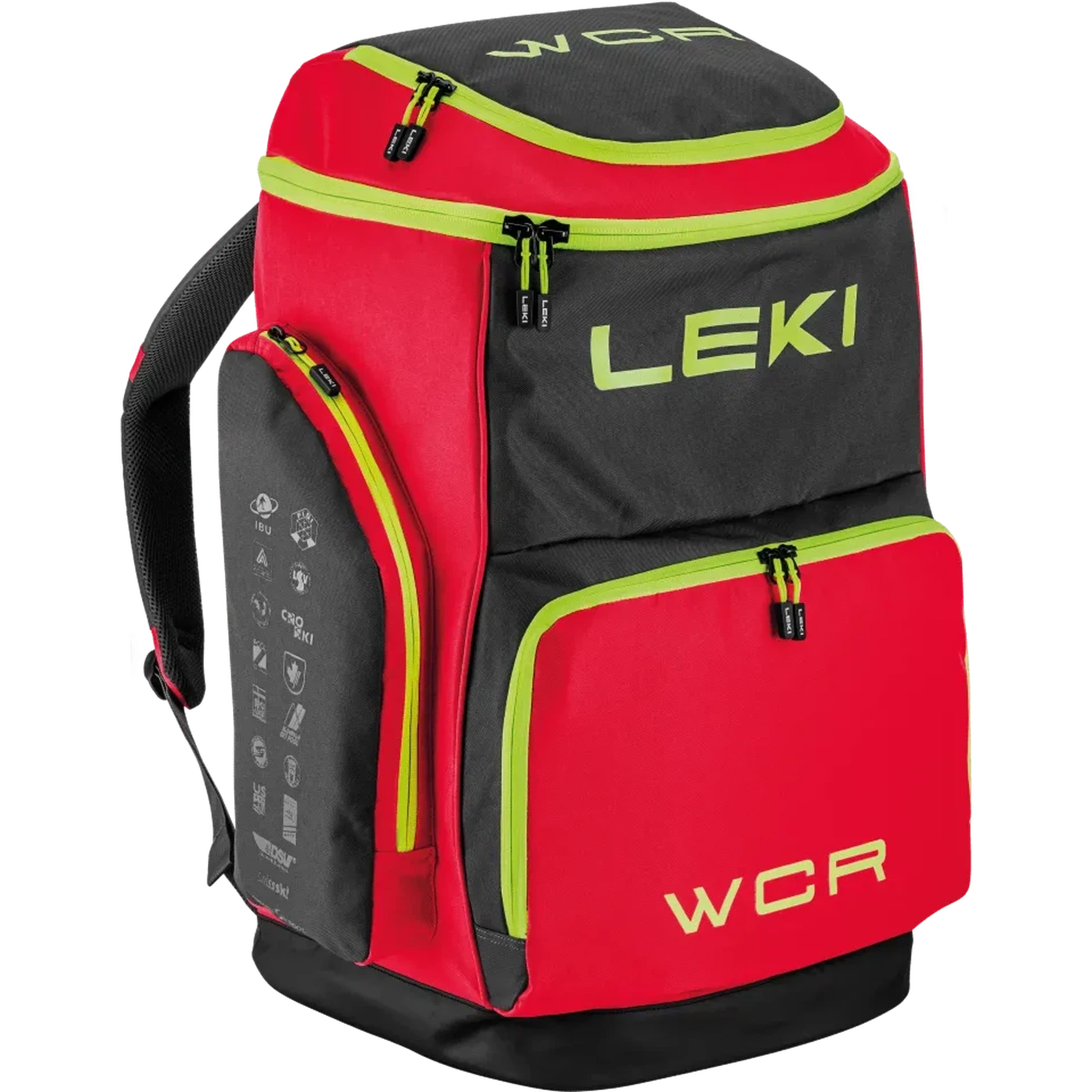 Waterproof all-mountain ski bindings-Leki Ski Boot Bag WCR 85L 2025