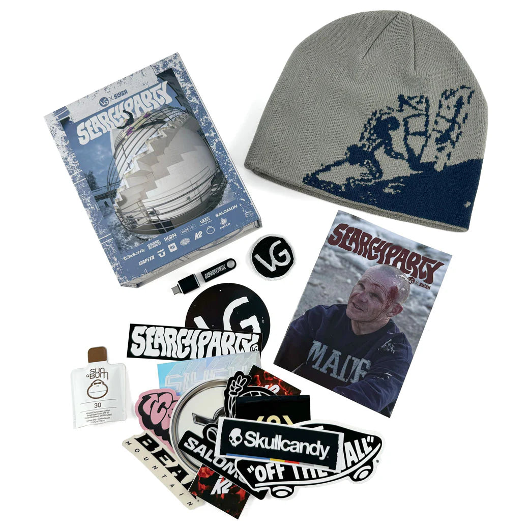 Affordable all-mountain ski helmets-Videograss x Slush Mag Search Party Hard Copy Deluxe Edition