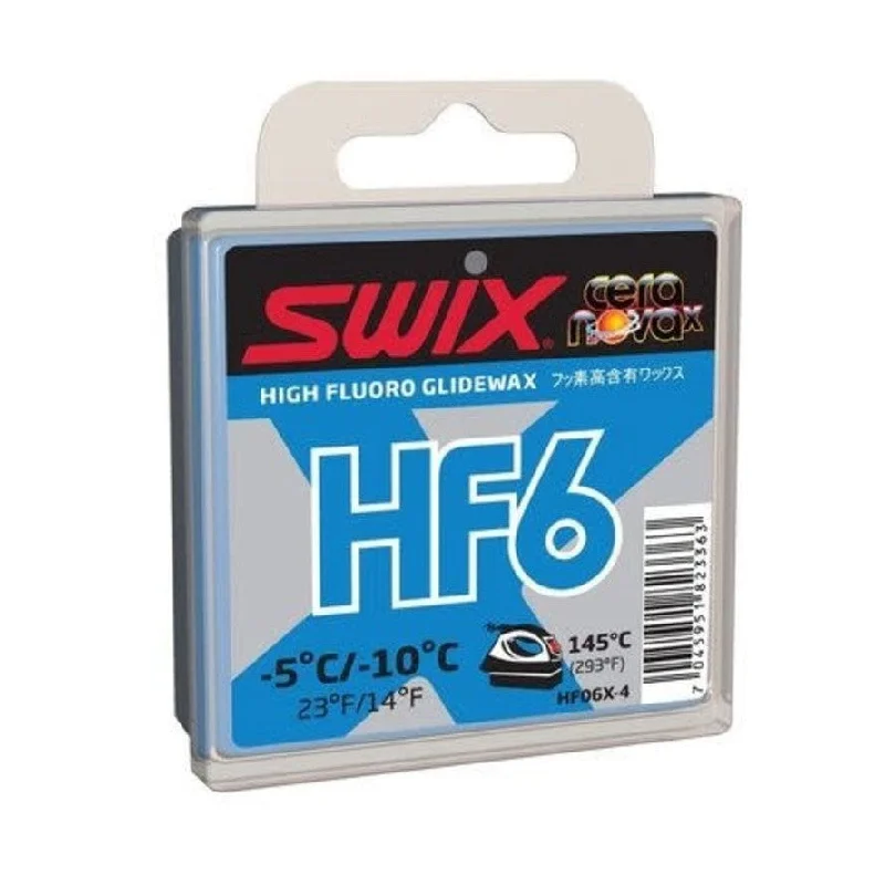 Compact powder ski poles-Swix HF6X Blue -5 °C/-10 °C