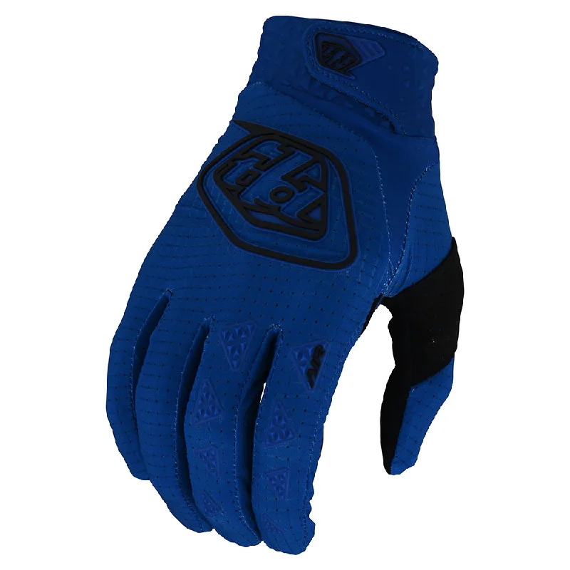 Compact ski glove liners-Air Glove Solid Blue