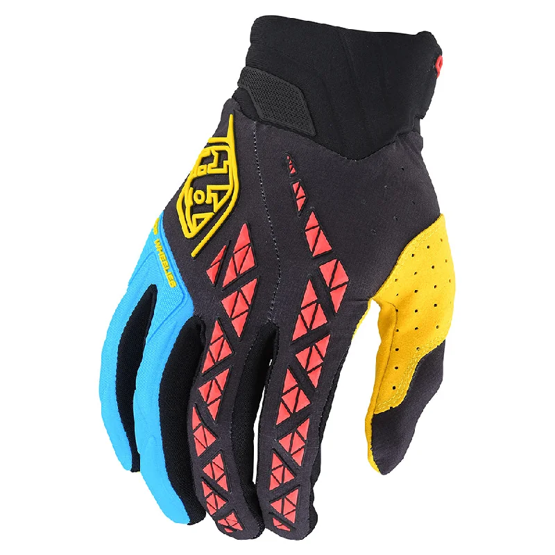 Lightweight ski sock liners-SE Pro Glove Solid Black / Yellow