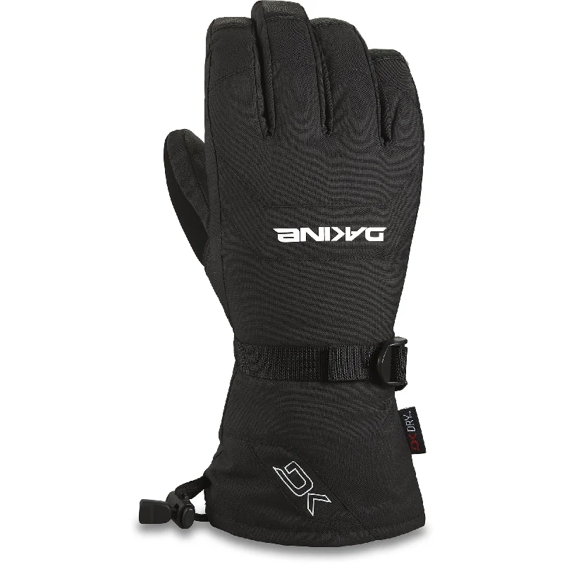 Designer ski bags for kids-Leather Scout Glove - Black