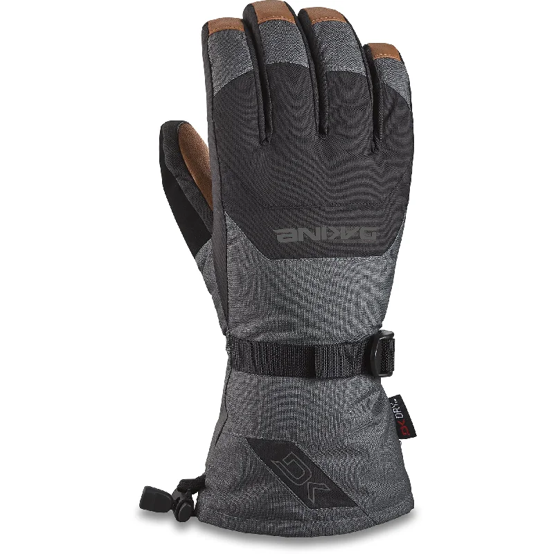 Waterproof ski backpacks-Leather Scout Glove - Carbon