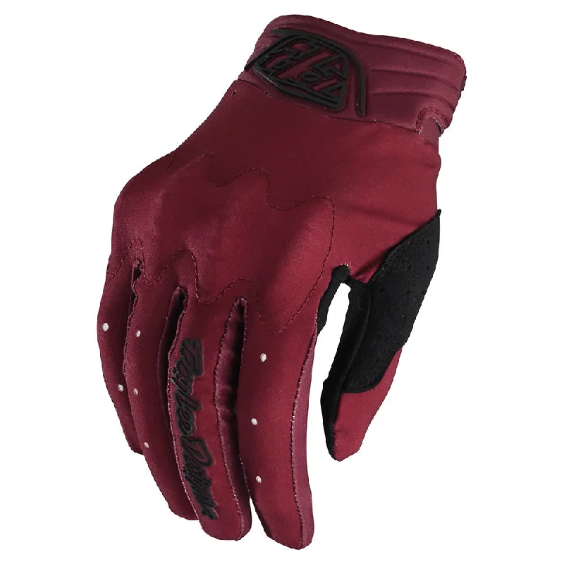 Premium ski socks for warmth-Womens Gambit Glove Solid Burgundy