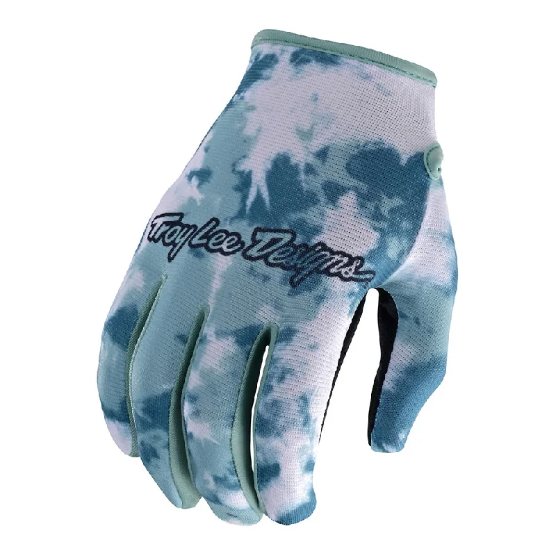 Durable ski pole tips-Flowline Glove Plot Blue Haze