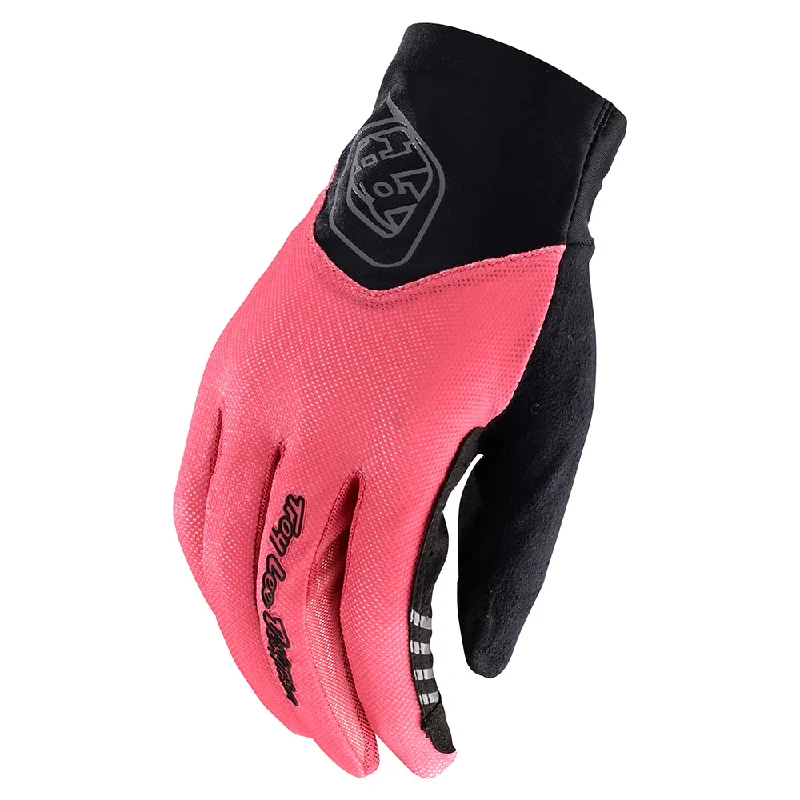 Waterproof ski pole baskets-Womens Ace Glove Solid Firecracker