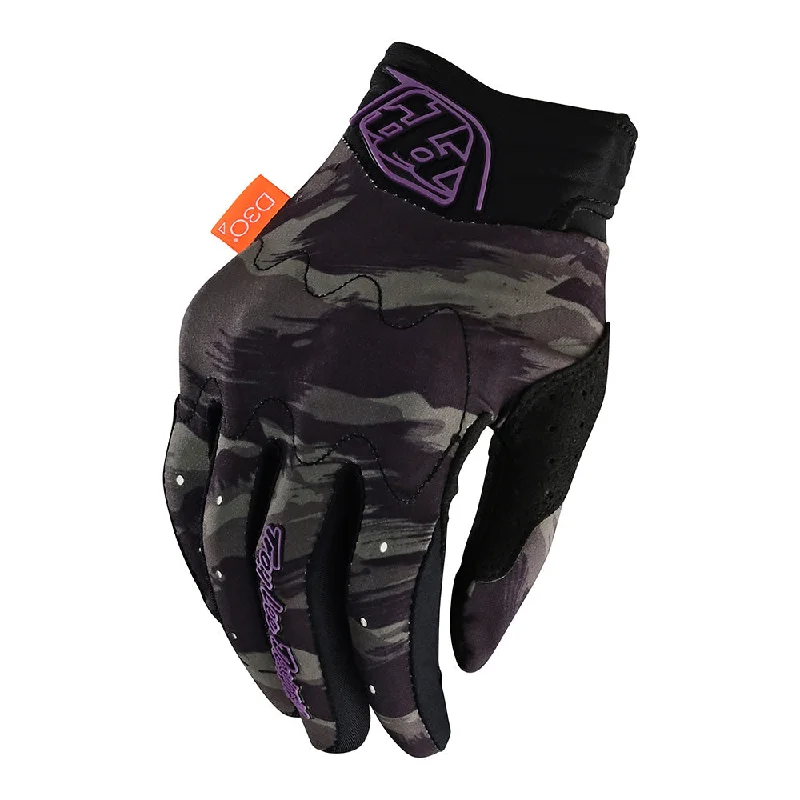 Waterproof ski gloves-Womens Gambit Glove Brushed Camo Army