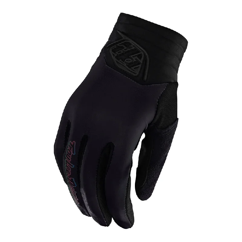 Vintage ski gloves-Womens Luxe Glove Solid Black