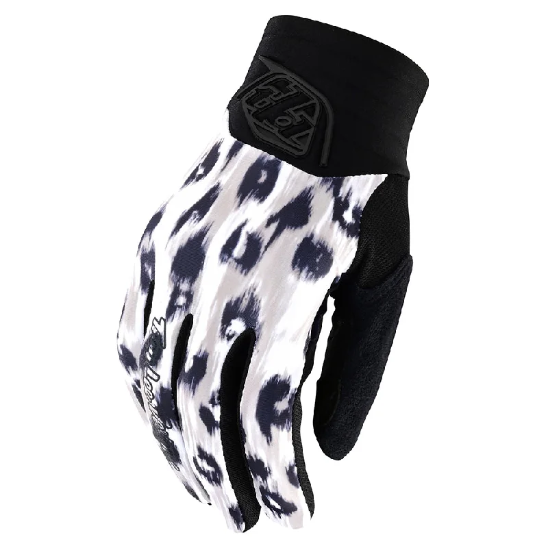 Premium ski backpacks-Womens Luxe Glove Wild Cat White