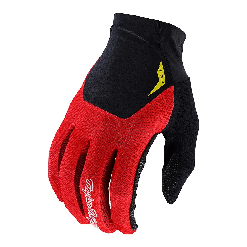 Affordable ski pole tips-Ace Glove Mono Red