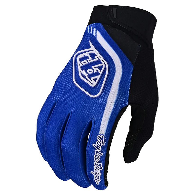 Compact ski pole straps-GP Pro Glove Solid Blue