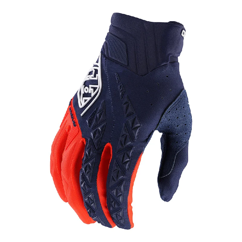 High-performance ski pole baskets-SE Pro Glove Solid Navy / Orange