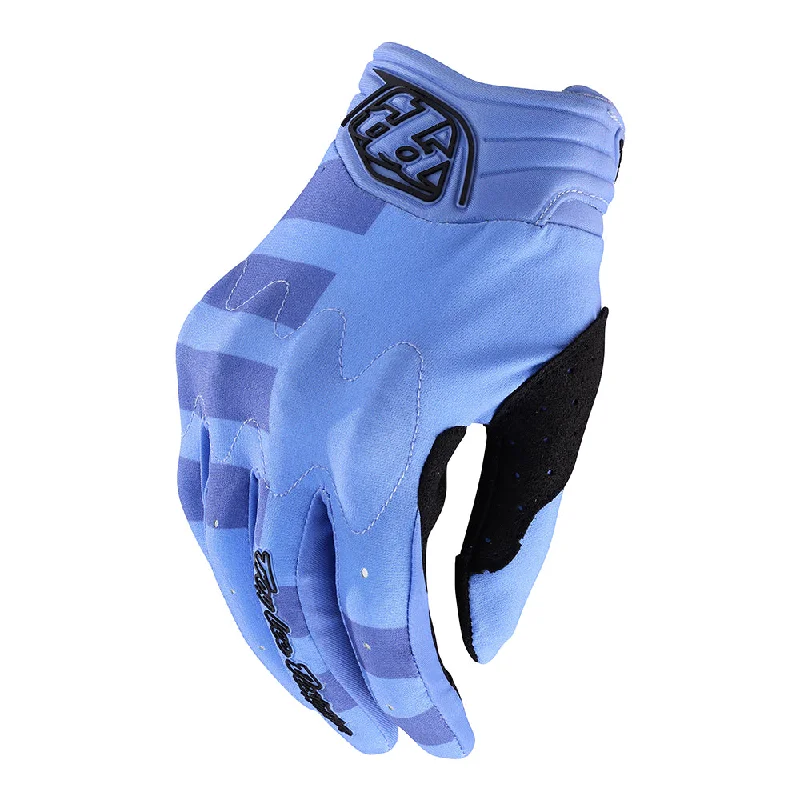 Compact ski glove liners for teens-Womens Gambit Glove Stripe Wildflower