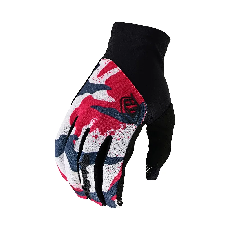 Designer ski masks for style-Flowline Glove Camo Berry