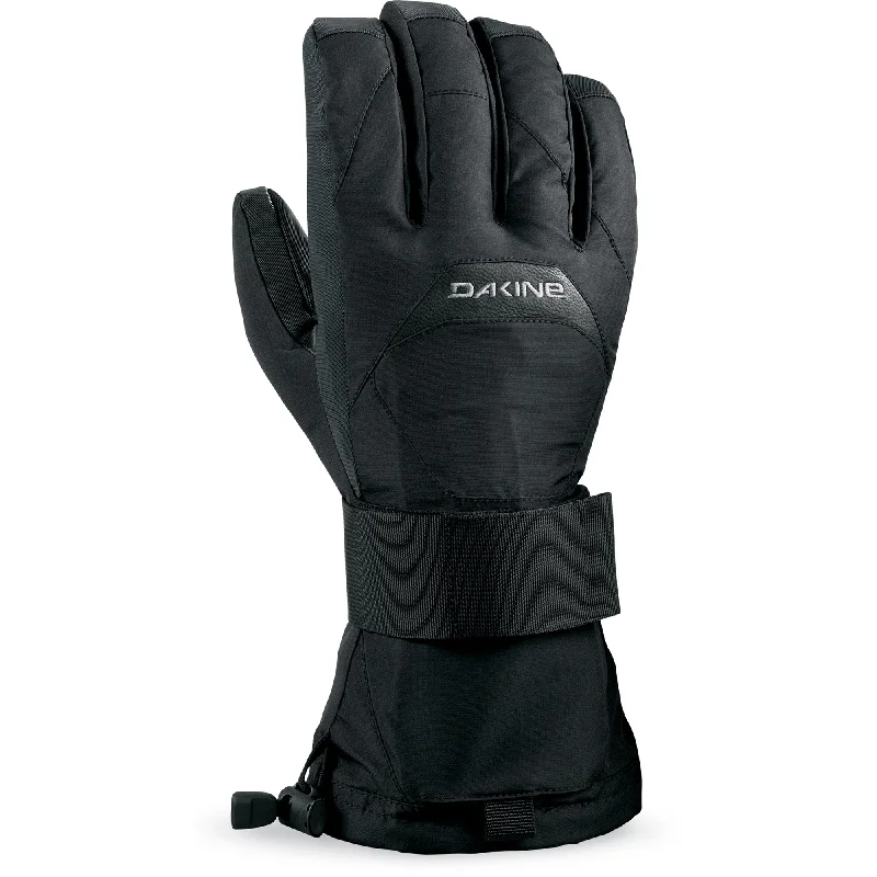 Waterproof ski gloves for kids-Wristguard Glove - Black