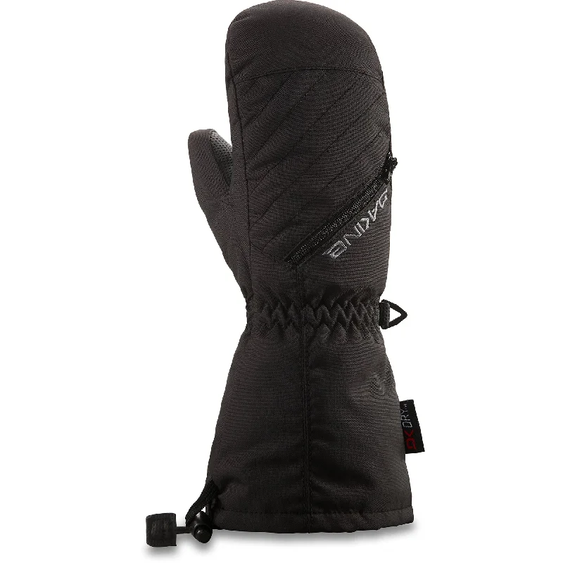 Durable ski socks for intermediates-Youth Tracker Mitt - Black