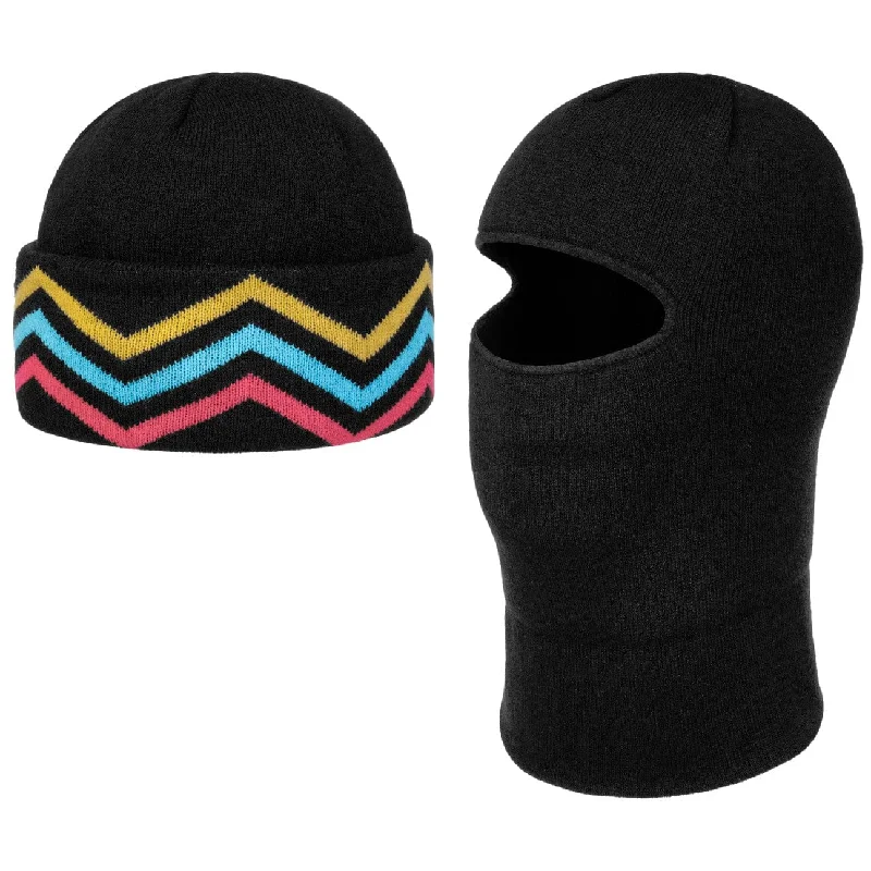 Premium ski backpacks-Freestyle 2 in 1 Knit Beanie by Stetson