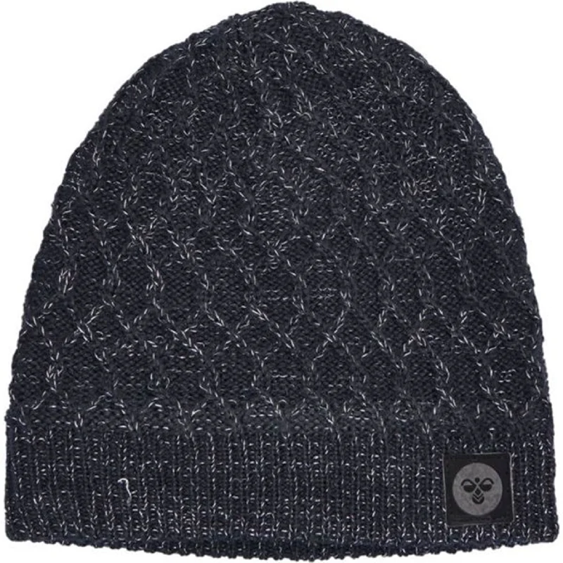 Custom-fit ski masks for men-Hummel Sansa Hat Dark Navy