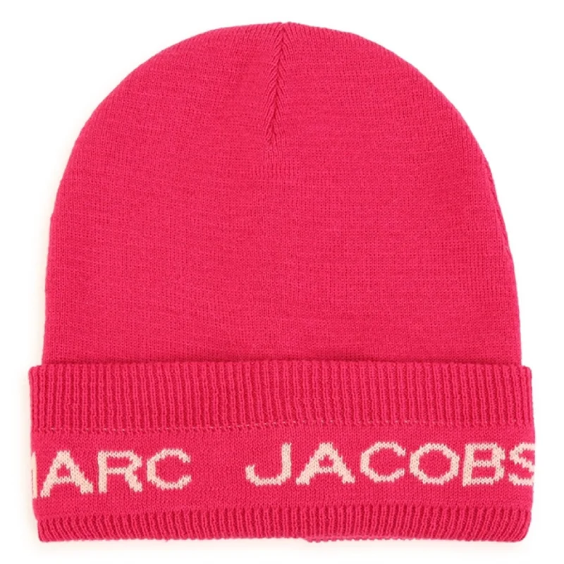 Lightweight ski boot bags-Marc Jacobs Fuschia Beanie