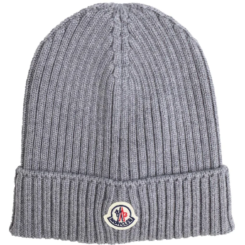 Compact ski sock liners-Moncler Grey Hat