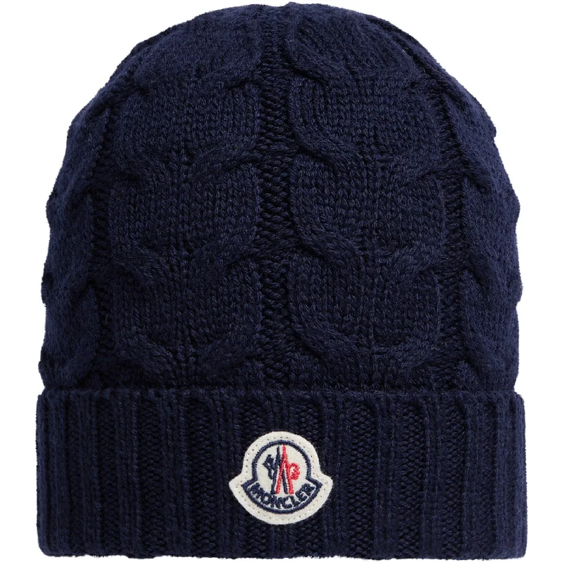 High-performance ski pole straps-Moncler Medium Blue Hat