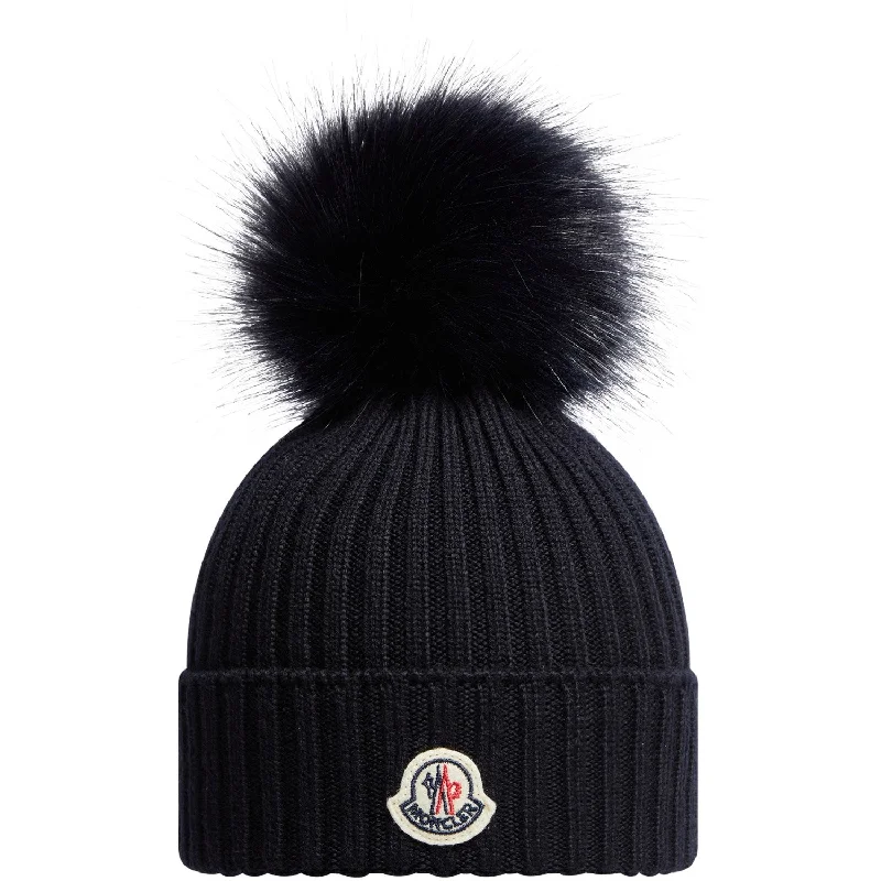 Adjustable ski bags for helmets-Moncler Navy Hat