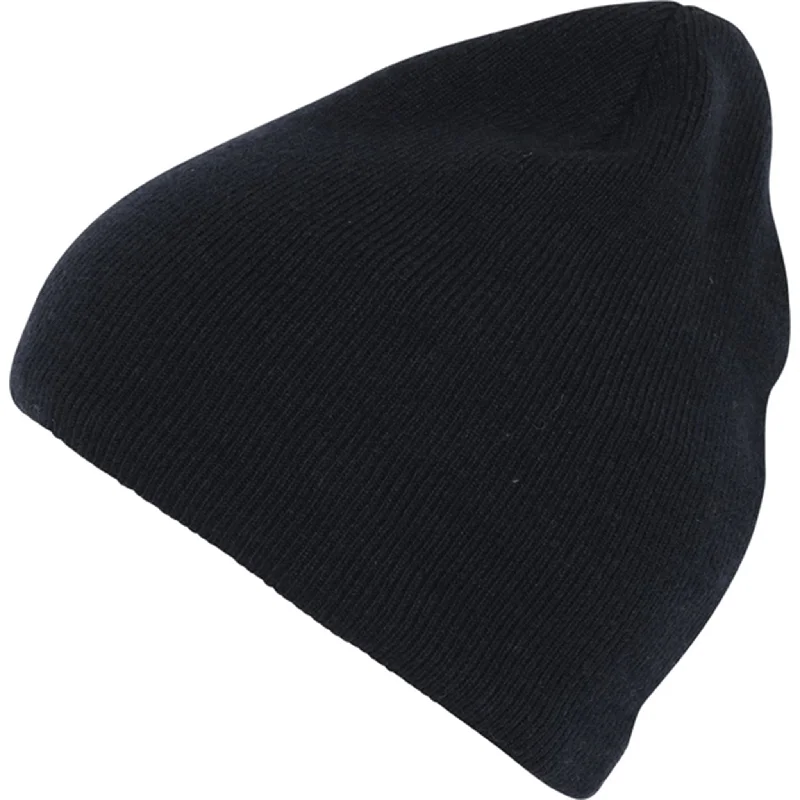 Customizable ski masks for pros-MP Danmark 97528 Bergen Wool Light Beanie Dark Denim Melange